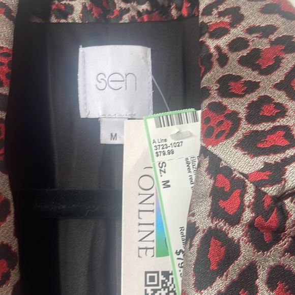 SEN nwt leopards blazer - Picture 4 of 7